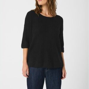 Soaked in Luxury Cotton Knit Tuesday Pullover Short Sleeve Sweater